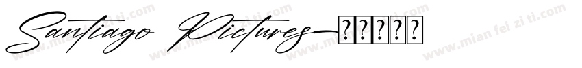 Santiago Pictures字体转换